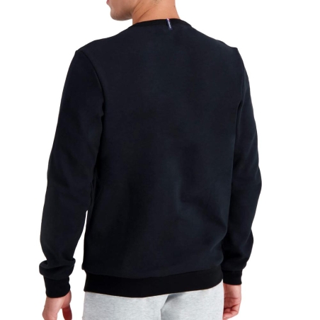 Sweat Noir Homme Le Coq Sportif Crew
