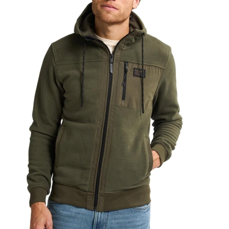 Sweat Kaki Homme Petrol Industries Hooded
