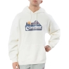 Sweat à Capuche Blanc Homme Converse Elevated Logo Graphic