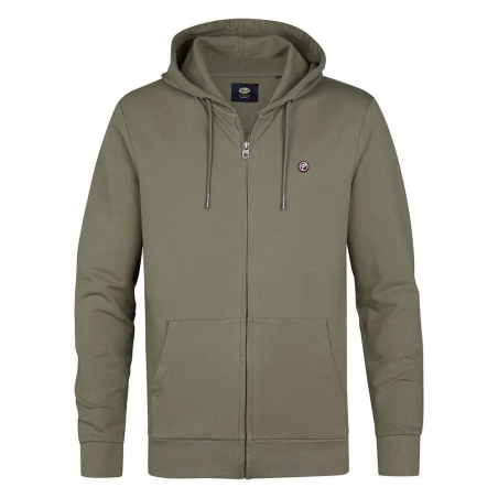 Sweat Zippé Vert Homme Petrol Industries SWH337