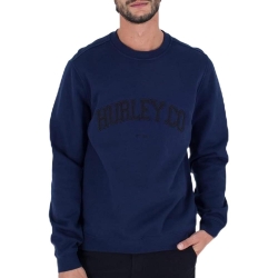 Sweat Marine Homme Hurley Applique
