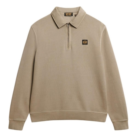 Sweat Beige Homme Superdry Contrast