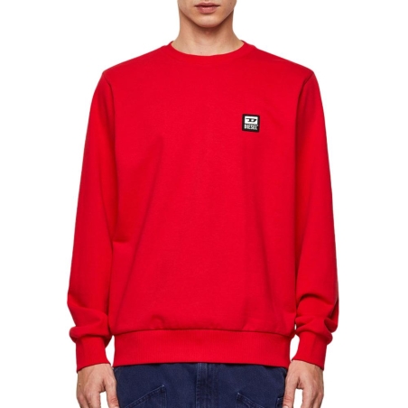 Sweat Rouge Homme Diesel S-Girk