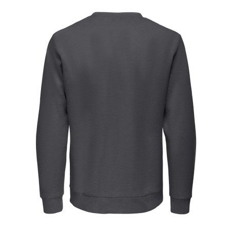 Sweat Gris Foncé Homme Only & Sons Chase