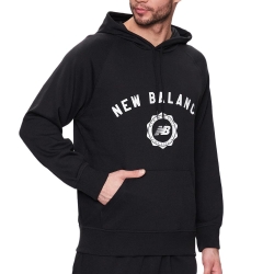 Sweat à Capuche Noir Homme New Balance Seasonal