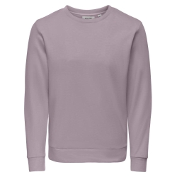 Sweat Mauve Homme Only & Sons Chase