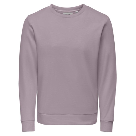 Sweat Mauve Homme Only & Sons Chase