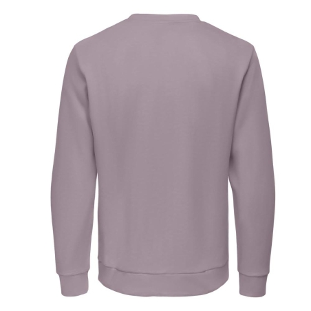 Sweat Mauve Homme Only & Sons Chase