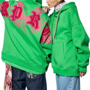 Sweat à Capuche Vert/Rose Homme Kaporal SALTO