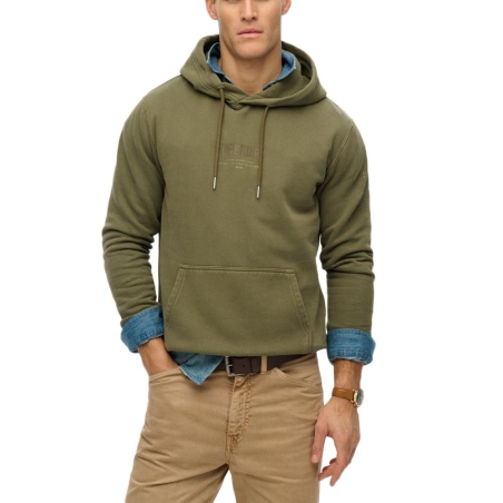 Sweat Vert Homme Superdry Utility