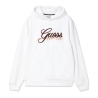 Sweat à capuche Blanc Homme Guess Beau
