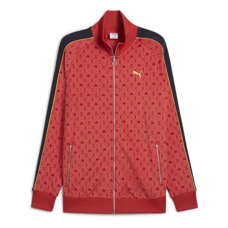 Sweat Zippé Rouge Homme Puma Road To Unity