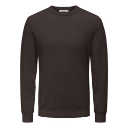 Pull Noir Homme Only & Sons Life