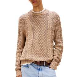 Pull Beige Homme Tommy Hilfiger DM0DM22101