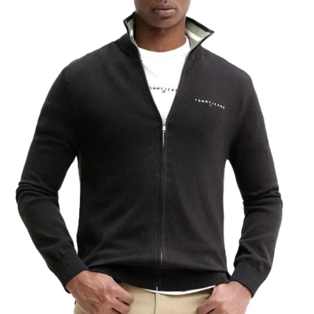 Gilet Noir Homme Tommy Hilfiger Slim Linear