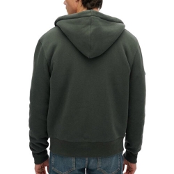 Veste Zippé Kaki Homme Superdry Borg