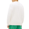 Sweat Blanc Homme Tommy Hilfiger Linear Crew