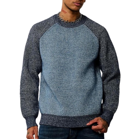 Pull Bleu/Marine Homme Kaporal Brize