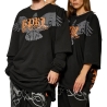 T-Shirt Noir Mixte Kaporal VORBOH