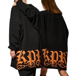 Sweat Noir mixte Kaporal Vorb