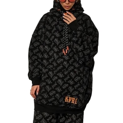 Sweat Noir Mixte Kaporal Volt