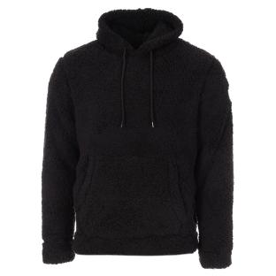 Sweat Sherpa Noir Homme Paname Brothers Full Zip