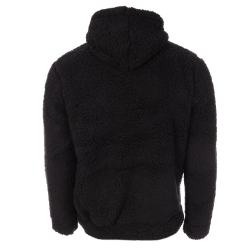 Sweat Sherpa Noir Homme Paname Brothers Full Zip