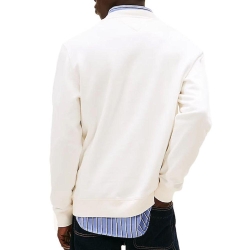Sweat Blanc Homme Tommy Hilfiger Reg Flag Crews