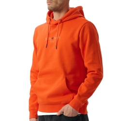 Sweat à Capuche Orange Homme Teddy Smith Jim