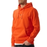 Sweat à Capuche Orange Homme Teddy Smith Jim