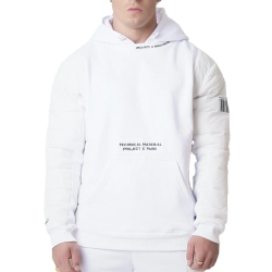 Sweat à Capuche Blanc Homme Project X Paris Hoodie
