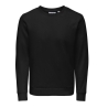 Sweat Noir Homme Only & Sons Chase
