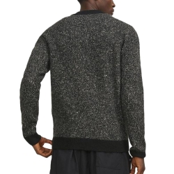 Pull Noir Chiné Homme Jack & Jones Space