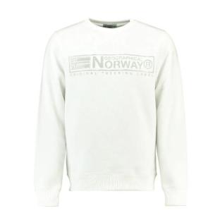 Sweat Blanc Homme Geographical Norway Gantoine