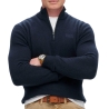 Pull Noir Homme Superdry Essential