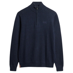 Pull Noir Homme Superdry Essential