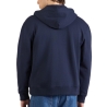 Sweat Zippé Marine Homme Calvin Klein Jeans Terry Monog