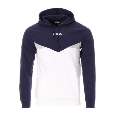 Sweat Blanc/Marine Homme Fila Simpson