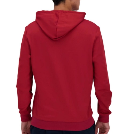 Sweat Bordeaux Homme Le Coq Sportif Hoody