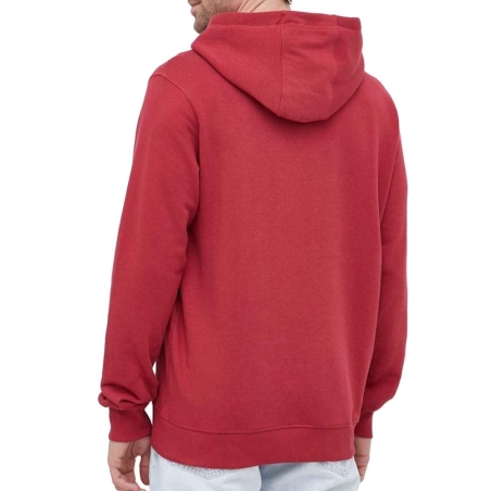 Sweat à Capuche Rouge Homme Guess Embro