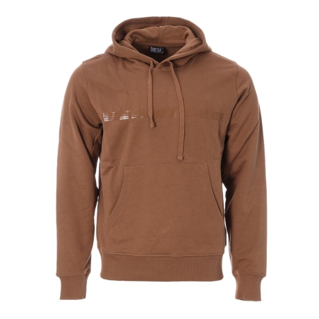 Sweat Marron Homme Diesel Felpa