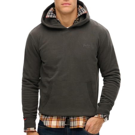 Sweat Noir Homme Superdry Essential