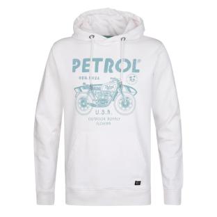 Sweat Blanc/Bleu Homme Petrol Industries SWH102-9999