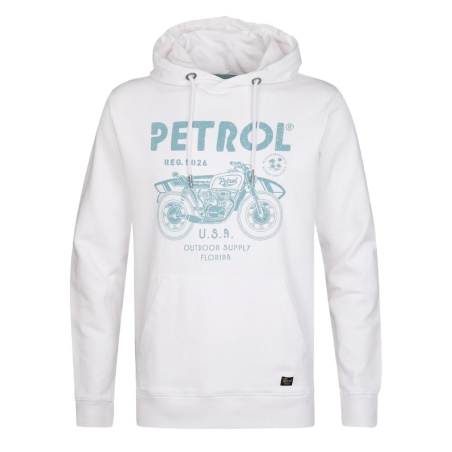 Sweat Blanc/Bleu Homme Petrol Industries SWH102-9999