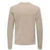 Pull Beige Homme Only & Sons Onsrex Life