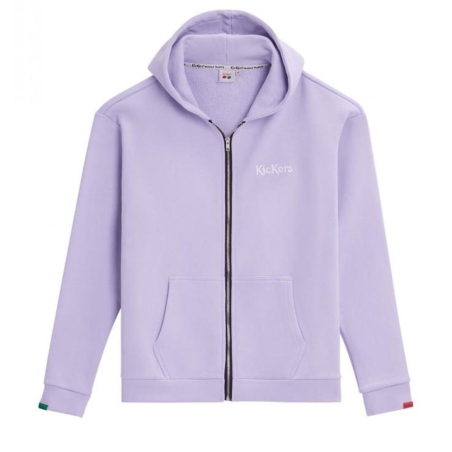 Sweat Zippé Mauve Homme Kickers Hoody
