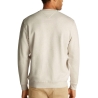 Sweat Beige Homme Tommy Hilfiger Linear Crew