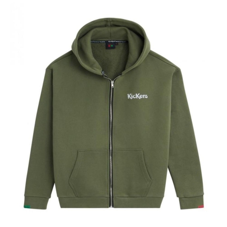 Sweat Zippé Kaki Homme Kickers Zip Up Hoody