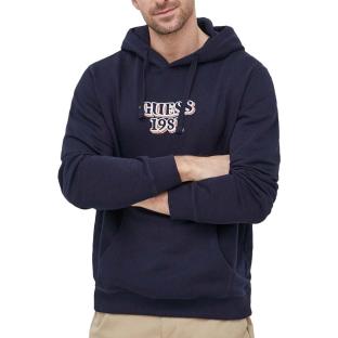 Sweat à Capuche Marine Homme Guess Embro
