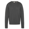 Pull Gris Homme Schott Basic Fin Rase
